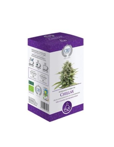 Infusion Cannabis Chillax 10Ud Eco de Cbd Cure
