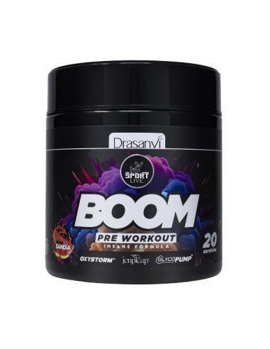 Pré-Treino Melancia 300G Sport Live Drasanvi Energia e Desempenho