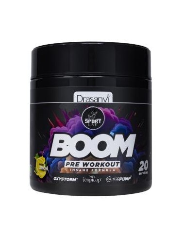 Pré-Treino Limão 300g Sport Live Drasanvi Energia e Performance