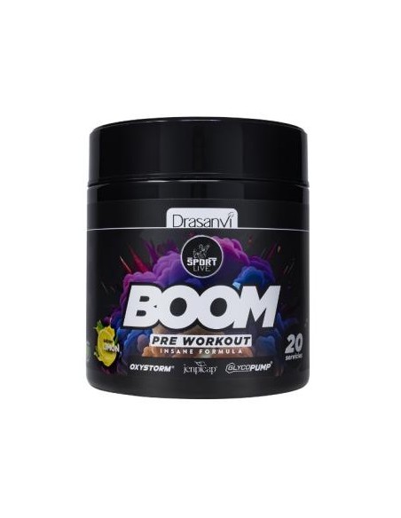 Pré-Treino Limão 300g Sport Live Drasanvi Energia e Performance