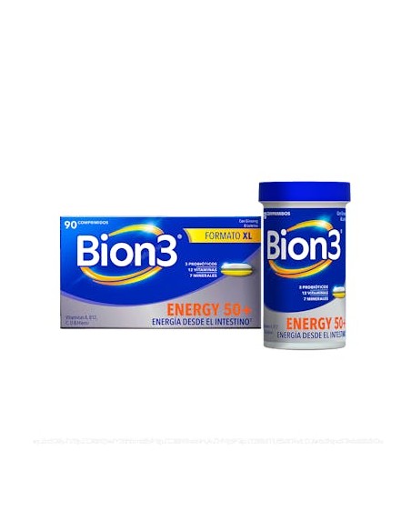 Bion 3 Energy 50+ 90 Comp Vitalidade e Energia Diária