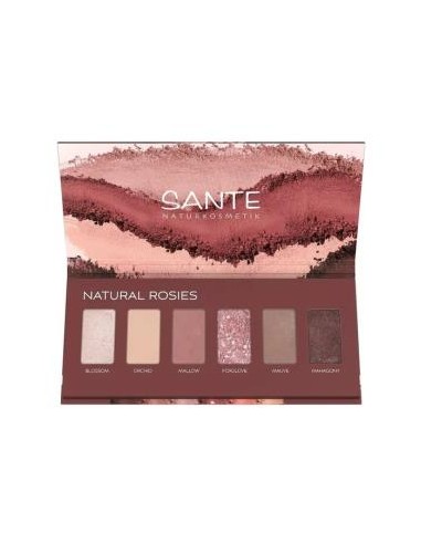 Sombra Ojos Paleta 6 Colores Natural Rosies 6 Gr de Sante Naturkosmetik
