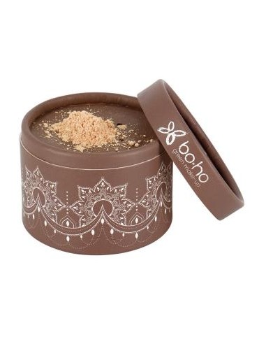 Polvo Mineral Green Mineral 01 Beige Claro 3Gr Bio de Boho Green Make Up