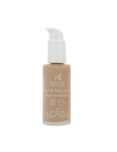 Base De Maquillaje Fluida 04 Beige Dore 30 Ml Bio de Boho Green Make Up