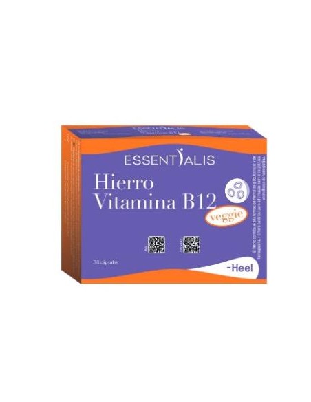 Essentialis Hierro Vitamina B12 30 Vcap de Heel