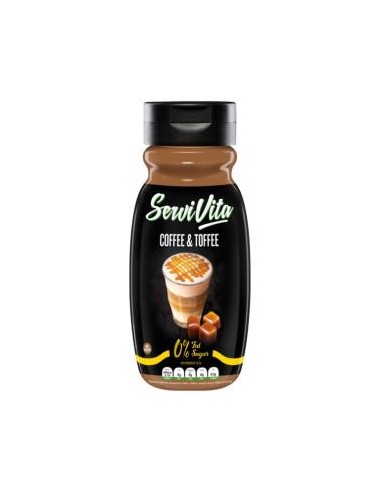 Salsa Coffee & Toffee - Cafe Y Caramelo 320 Ml de Servivita