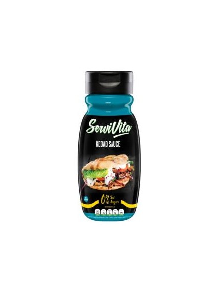 Salsa Kebab Sin Calorias 320 Ml Kebab de Servivita