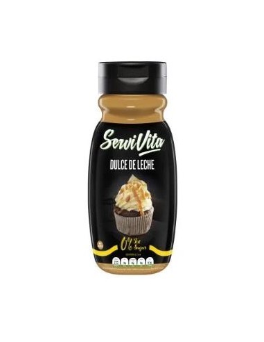 Sirope Dulce De Leche Sin Calorias 320 Ml de Servivita
