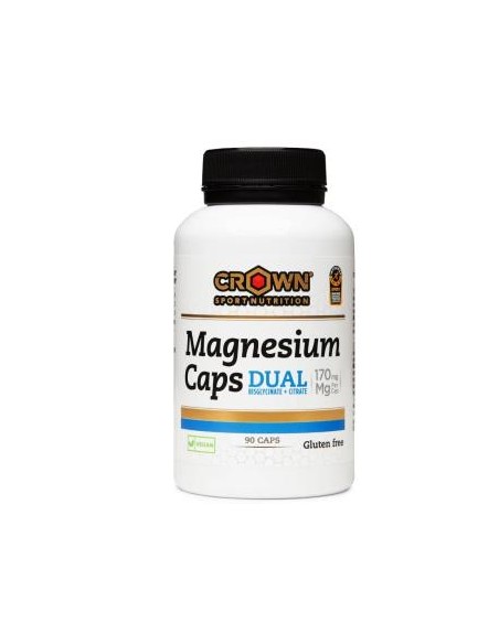 Magnesium Dual 90 Caps de Crown Sport Nutrition