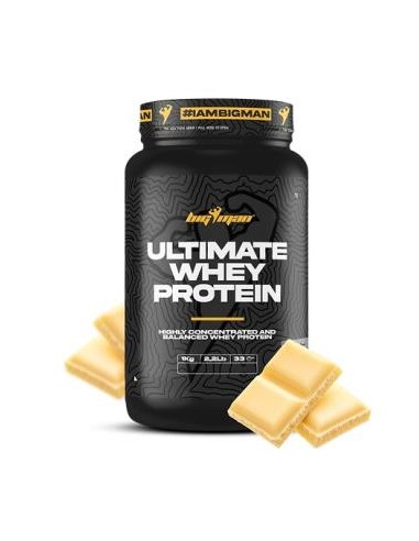 Ultimate Whey 1 Kg Chocolate Blanco de Bigman