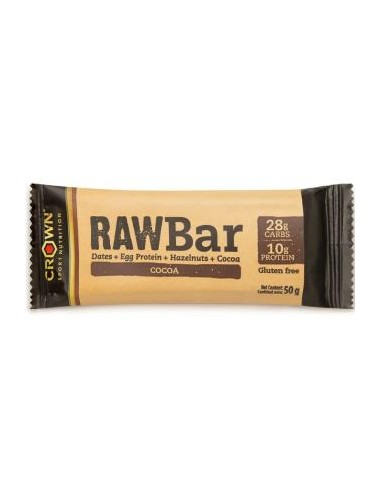Raw Bar 1 Barrita X 50 Gr Cacao de Crown Sport Nutrition