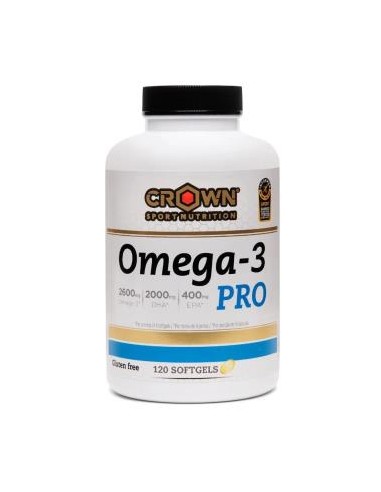 Omega 3 Pro 120 Perlas de Crown Sport Nutrition