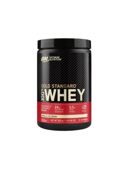 On 100% Whey Gold Standard Vanilla Ice Cream 300Gr de Optimum Nutrition