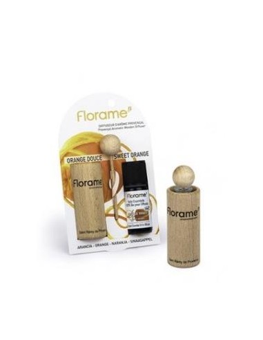 Difusor Provenzal + Aceite Esencial Naranja Dulce 10 Ml de Florame