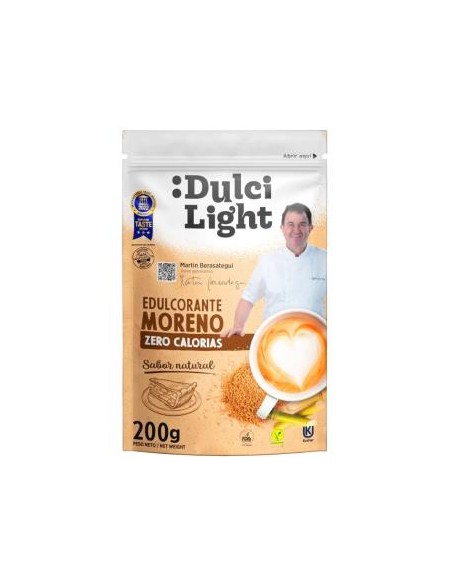 Adoçante Mascavo Dulcilight Zero Açúcar 200g Doypack