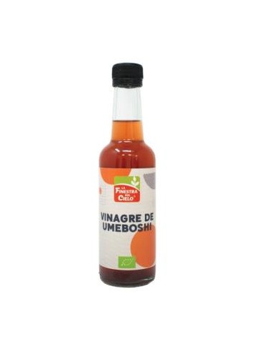 Vinagre Umeboshi Orgânico 250 ml - La Finestra Sul Cielo