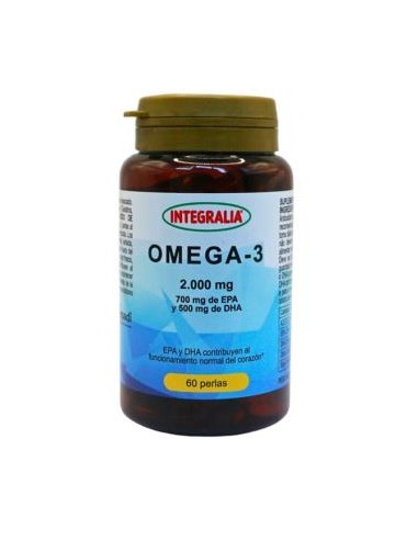 Omega 3 Integralia 60 Perlas  Salud Cardiovascular y Cerebral