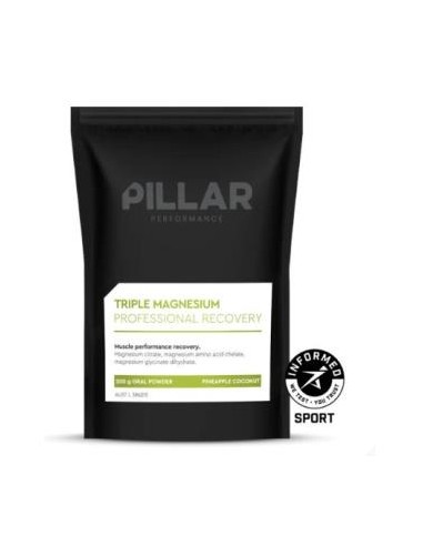 Triple Magnesium Prof. Recovery Piña-Coco 200Gr de Pillar Performance