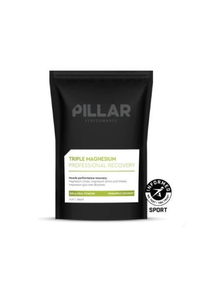 Triple Magnesium Prof. Recovery Piña-Coco 200Gr de Pillar Performance