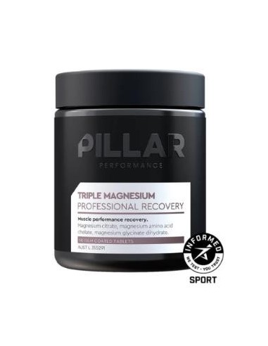 Triple Magnesium Professional Recovery 90Tabs de Pillar Performance