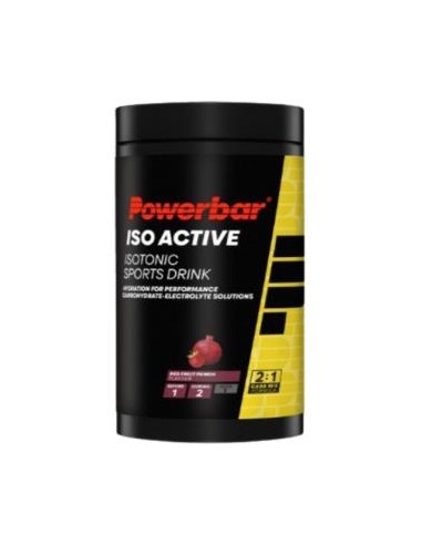 Isoactive Red Fruits Caja De 6X600Gr de Power Bar