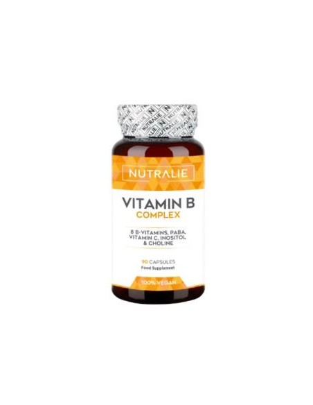 Complexo Vitamina B 90 Cap Vegan Nutralie Energia Natural