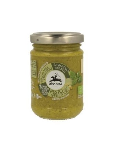 Pesto de Manjericão Genovês Biológico 130g Alce Nero Natural