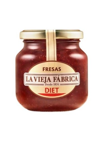 Mermelada Diet de Fresa con Fructosa 280g - La Vieja Fábrica