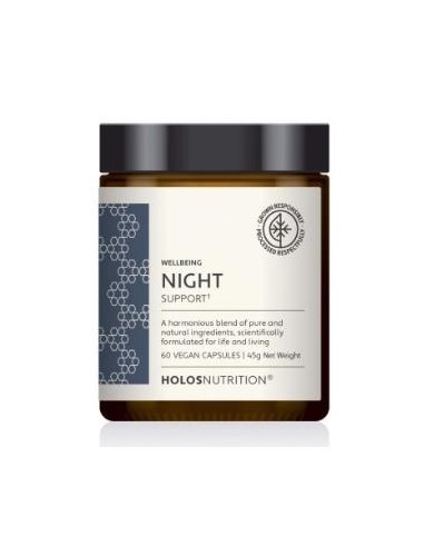 Night Support 60 Vcap Holosnutrition: Sueño Profundo y Reparador