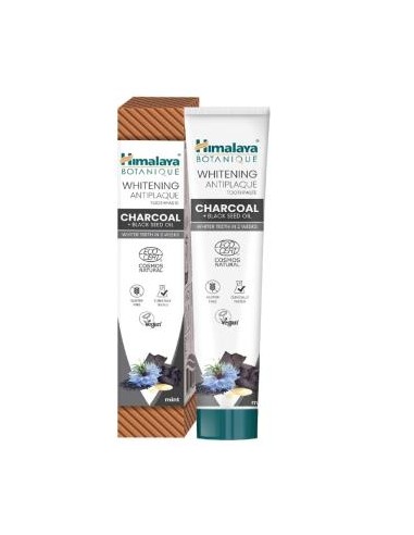 Dentifrico Botanique Blanqueador Carbon 75Ml Eco de Himalaya