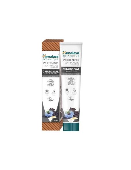 Dentifrico Botanique Blanqueador Carbon 75Ml Eco de Himalaya