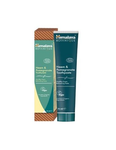 Dentífrico Botanique Neem & Granada Himalaya 75 ml Ecocert