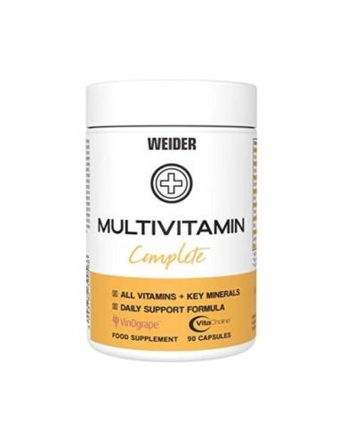 Weider Multivitamin Complex 90 Cap. de Weider