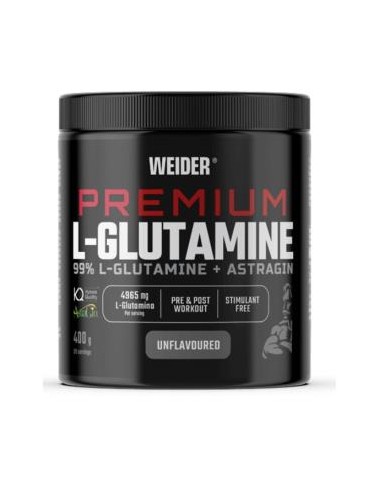 Weider Premium L-Glutamina+Astragin Neutra 400 Gr de Weider