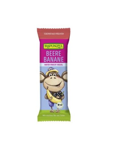 Barrita Infantil Avena-Bayas-Plat 4X23 Gr de Rapunzel