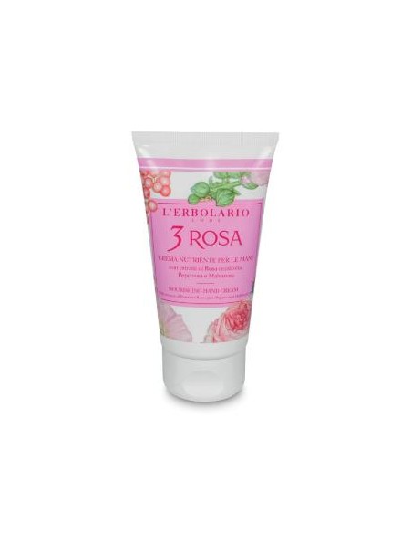 3 Rosas Crema Manos Nutrientes Edicion Limitada 75 Ml de L´Erbolario