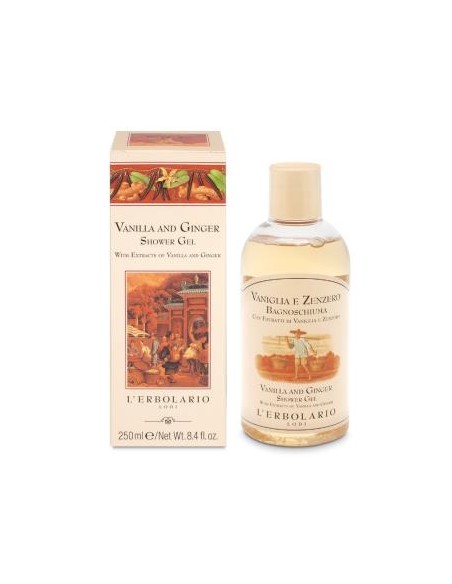 Vainilla-Jengibre Gel De Baño 250 Ml de L´Erbolario