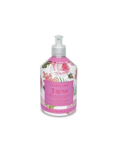 3 Rosas Hojas Detergente Manos Y Cuerpo Edicion Limitada 490 de L´Erbolario