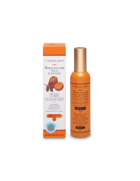 Solar Spf50 Velo Invisible Spray 100Ml de L´Erbolario