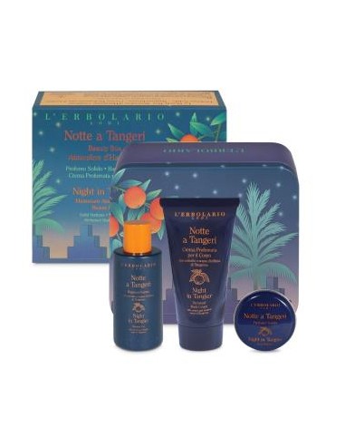 Noche En Tanger Caja Metalica Atmosfera Hammam(Gel 50Ml+ Cre de L´Erbolario