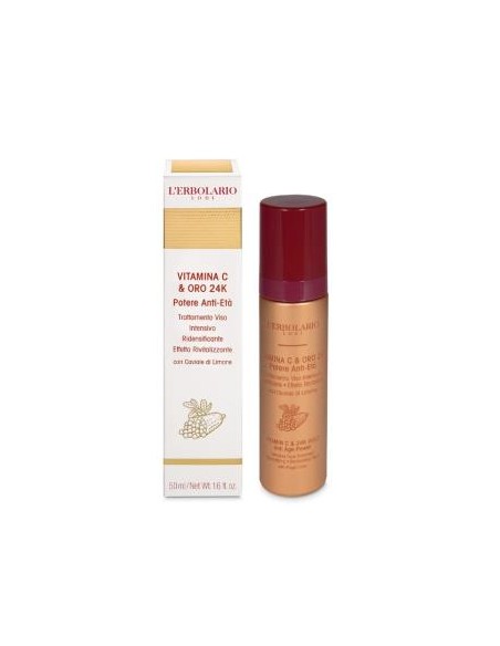 Vitaminac-Oro Crema De Cara Intensiva-Redensificante 50 Ml de L´Erbolario