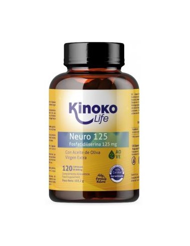 Neuro 125 Fosfatildilserina 120 Cap. de Kinoko Life