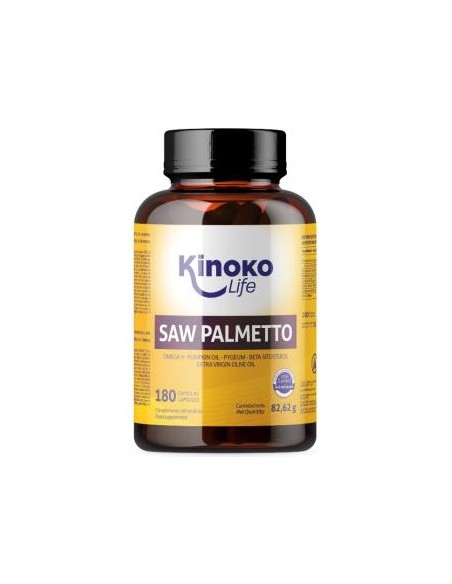 Saw Palmetto 180 Cap. de Kinoko Life