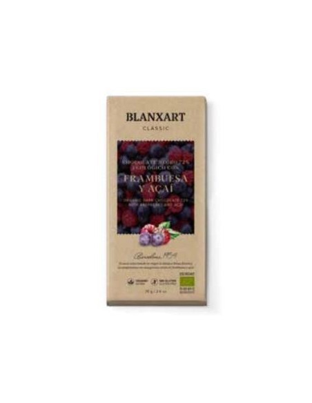 Chocolate 70% Frambuesa Açai 75 Gr Eco de Blanxart