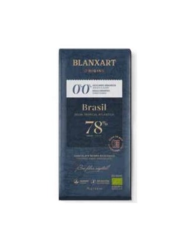 Chocolate Brasil 78% S/Azucar S/Edulcorante 75 Gr  Eco de Blanxart
