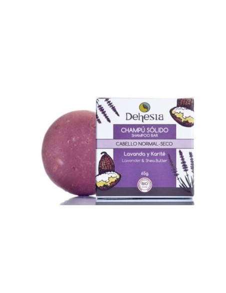Champú Sólido Bio Dehesia 65g para Cabello Normal-Seco