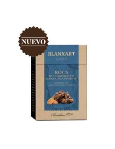 Rocs Almendra Con Chocolate Con Leche  10 0Gr. de Blanxart