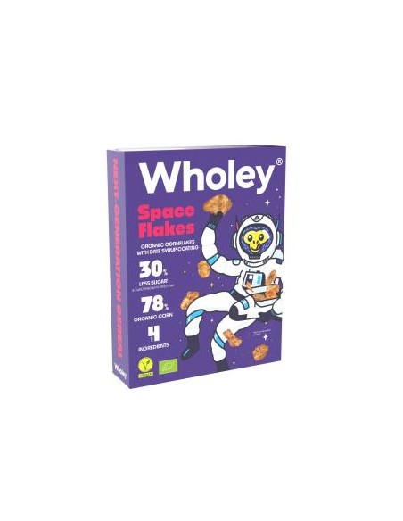Wholey Spaces Flakes Copos 300 Gr Bio Vegan de Wholey