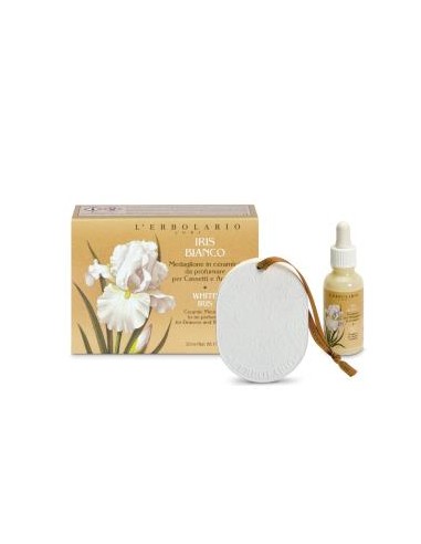 Iris Blanco Medallon Ceramica Perfumado 30 Ml. de L´Erbolario
