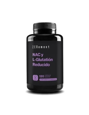 Nac+L- Glutationa 120 Vcaps Zenement | Antioxidante Natural